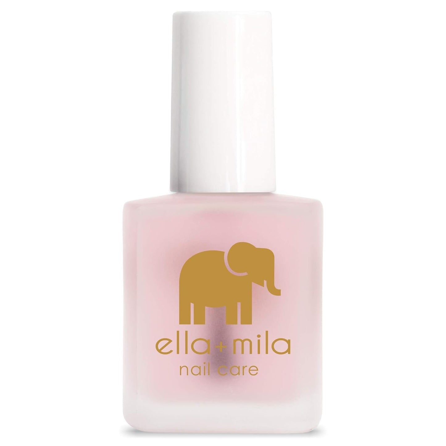 ella+mila Nail Strengthener and Growth Treatment - First Aid Kiss Nail Hardener for Damaged Brittle Thin Nails