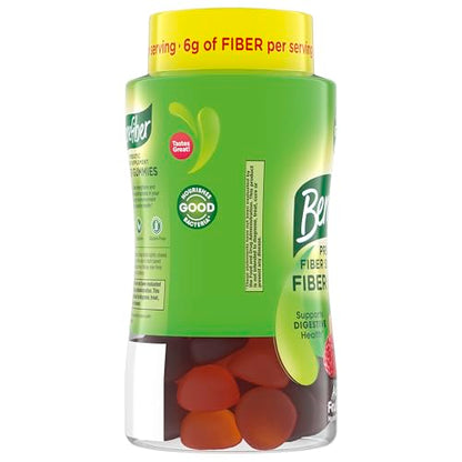 Benefiber Prebiotic Friendly Fiber Supplement Gummies for Digestive Health, Assorted Fruit Flavor - 81 Count