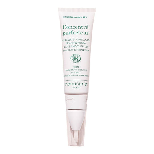 Manucurist Concentré Perfecteur - Nourishing and Fortifying Nail Pen - Vegan & Made in France - 1-in-2 Nail Care Treatment On-the-go