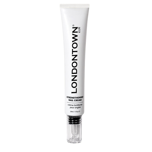 LONDONTOWN Nail Strengthening Cream – Nail Growth & Conditioning Treatment for Weak, Brittle Nails – Stops Splits, Chips & Cracks – Nail & Cuticle Repair for Stronger, Healthier Nails, 1 fl oz