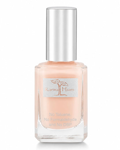 karma organic Deep Nutrition Nail Polish Strengthener - Nail Ridge Filler Base Coat Polish for Thin & Damaged Nails, Non-Toxic, Vegan & Cruelty Free, 0.47 fl oz