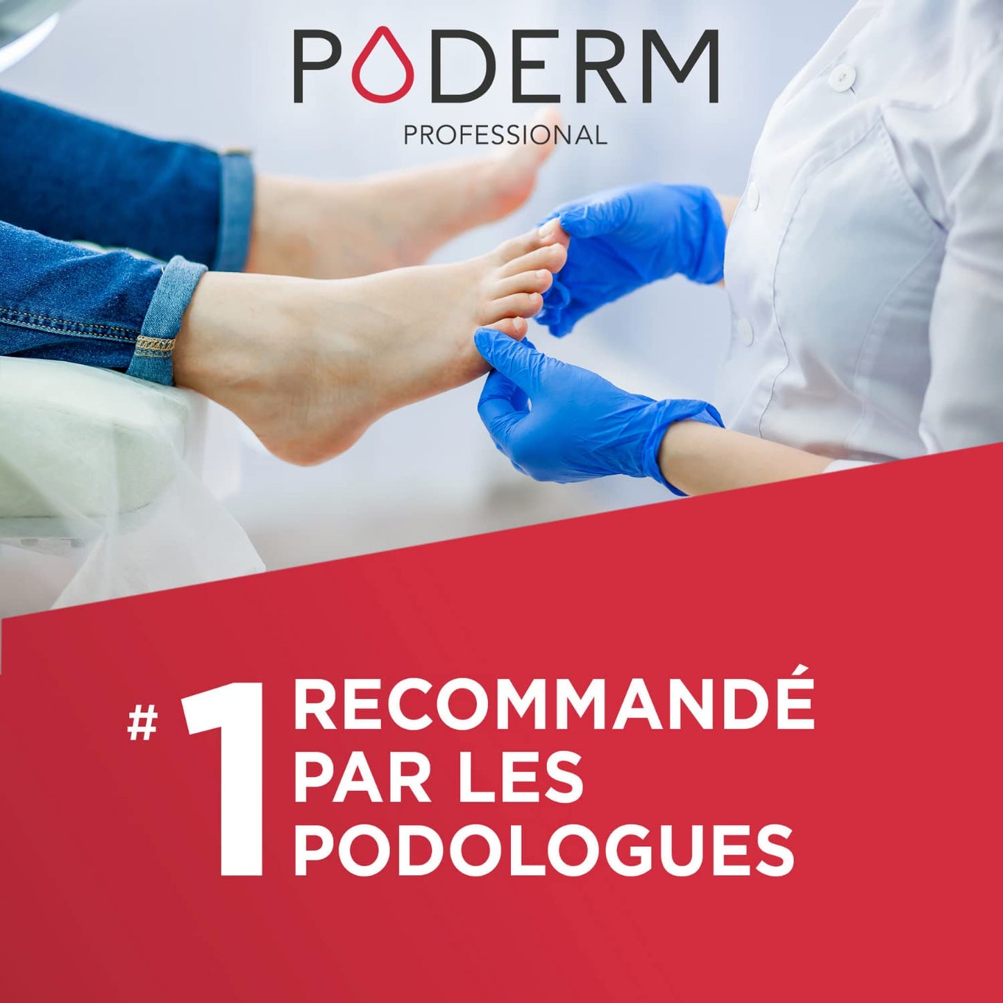 PODERM – NAIL STRENGTHENER FOR DAMAGED NAILS – 100% Natural Ingredients – VEGAN - Professional Nail Care : Fortifies, Protects, and Repairs Weak Nails