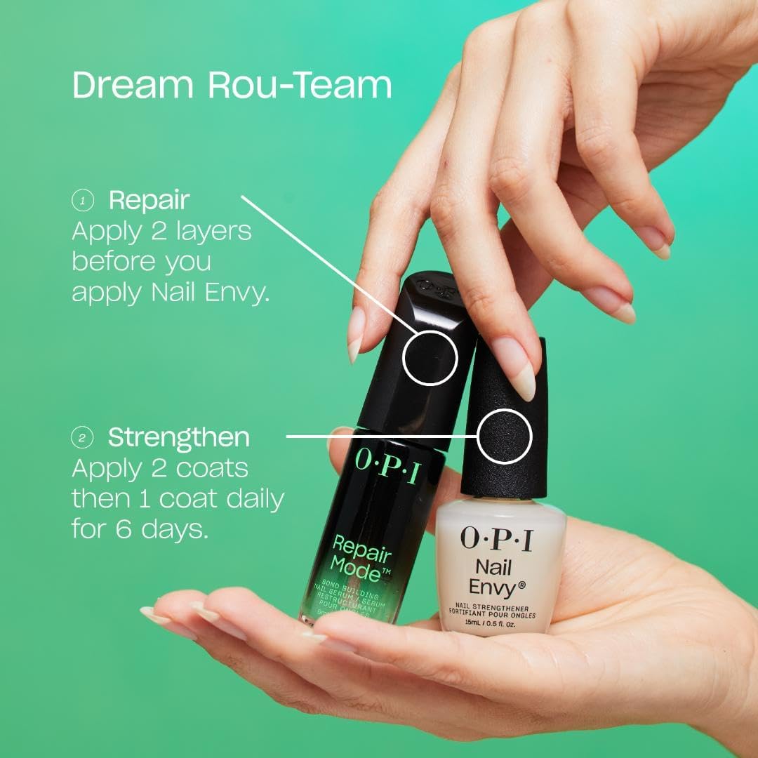 OPI Repair Mode Bond Building Nail Serum | Keratin Protein Nail Strengthening Treatment | For Stronger Nails & Nail Growth