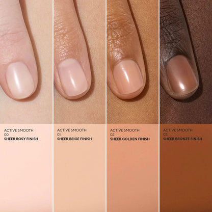 Manucurist Active Smooth 00 Nail Concealer Polish & Care - 2 in 1 Nude Nail Polish : Nail Strengthener and Growth - No Lamp