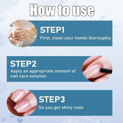 Keratin Nail Treatment, Nail Strengthener, Keratin Nail Polish, Deeply Moisturizes for Strong, Shiny Nails(2pcs,16ml)
