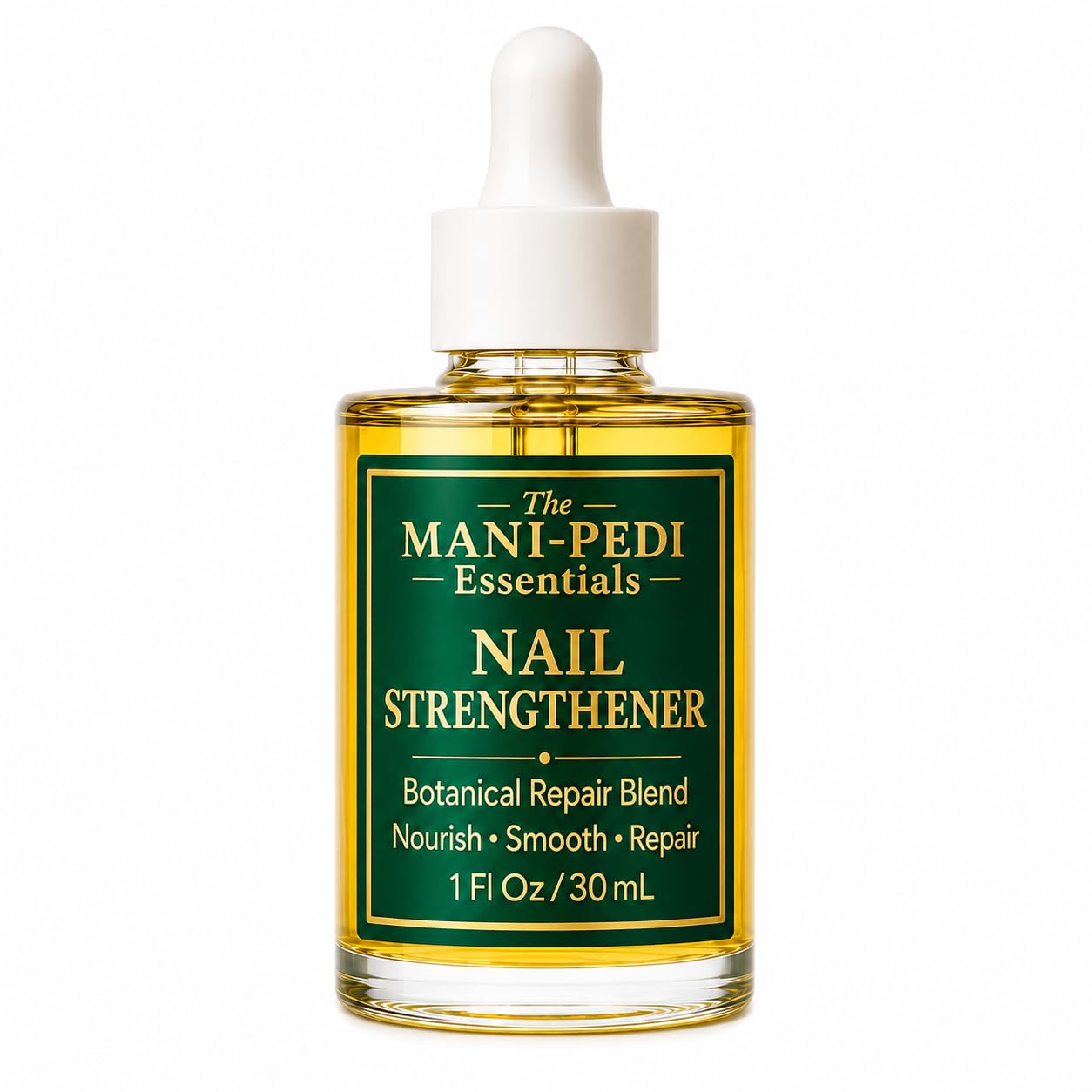 TMPE Nail Strengthener Oil for damaged, brittle nails. Keratin Repair Blend with nourishiment of Jojoba, Almond & Tea-Tree Oils