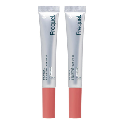 Prequel Skin Lip Visor, Tinted Lip Balm with SPF 30 PA+++. Rosedust, Mint Flavor, Rosy Nude Shade with Non-Sticky Finish