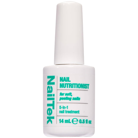 Nail Tek Nutritionist – Nail Strengthener and Repair for Damaged & Peeling Nails, 5-in-1 Moisturizing Care, 0.5 fl oz