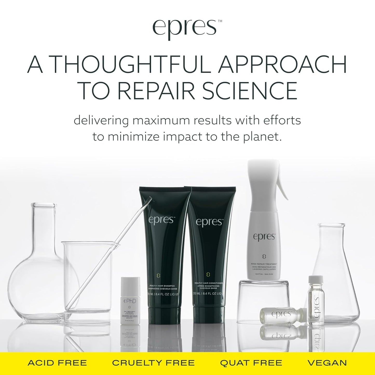 ePhD Bond Repair Nail Treatment, Nail Repair that Strengthens, Restores & Rebuilds Brittle Nails, Strengthens from Within, Formula for Damaged