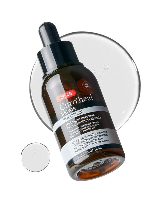 Curoheal Nail Renewal Solution – Advanced Nail Strengthening & Hydrating Ampoule for Damaged, Discolored, and Thick Nails
