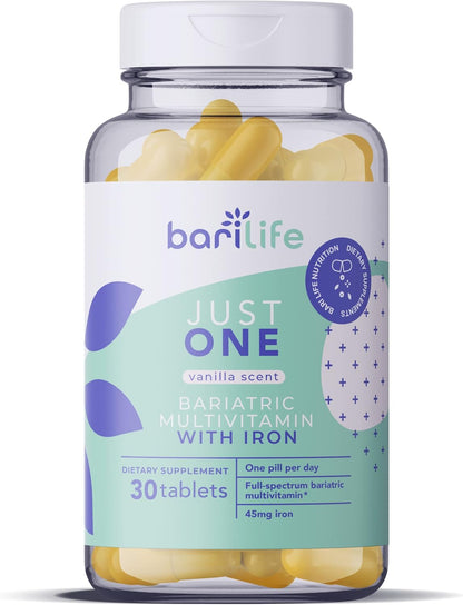 Bari Life Gastric Sleeve and Gastric Bypass Vitamin and Supplement Starter Kit (Fruit Punch)