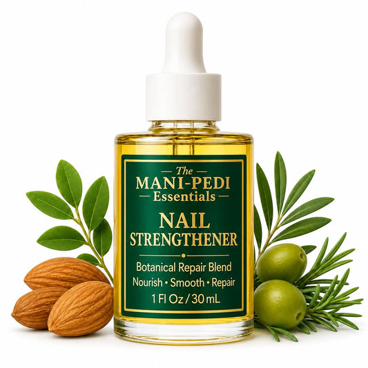 TMPE Nail Strengthener Oil for damaged, brittle nails. Keratin Repair Blend with nourishiment of Jojoba, Almond & Tea-Tree Oils