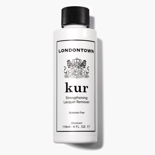 LONDONTOWN Acetone-Free Nail Polish Remover – Fast-Acting, Gentle Formula with Vitamins A & E, Removes Glitter & Dark Polish