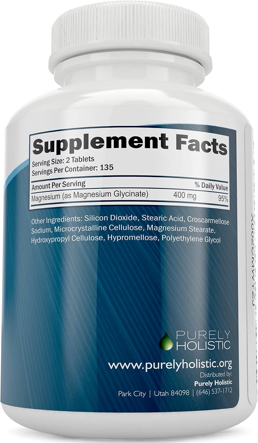 Magnesium Glycinate 400mg + Organic Turmeric Curcumin 700mg with Bioperine Providing 95% Curcuminoids - 270 Tablets & 120 Capsules - Vegan Bundle