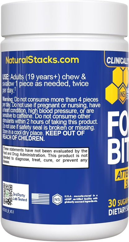 Paraxanthine Focus Bites 100mg, Caffeine Free Energy, 30 Melon Mint Chews | Enfinity paraxanthine supports attention and productivity with a smooth, jitter free lift. Great for afternoons.