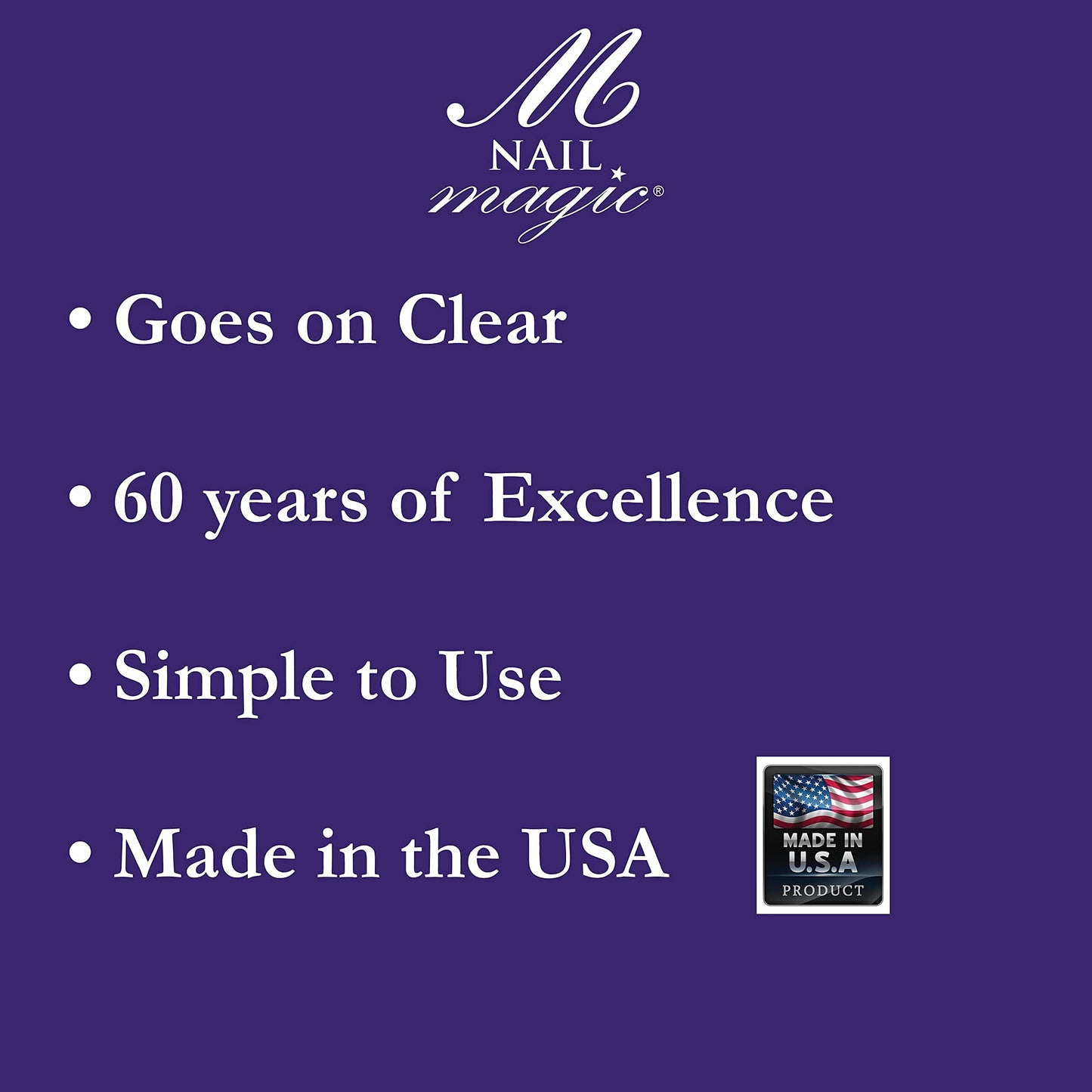 Nail Magic Hardener & Conditioner 2-Pack - Nail Strengthener for Damaged Nails, Clear Polish Base Coat, Repairs Weak Brittle Peeling Nails, 2 x 0.5 fl oz