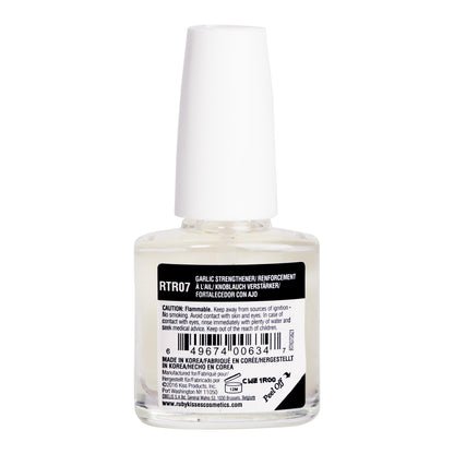 Ruby Kisses Nail Treatment, Garlic Nail Strengthener, Nail Growth & Repair, Strengthening Polish for Thin Damaged Nail, Stops Splits, Chips and Cracks, Infused with Garlic & Vitamin E (1 Pack)