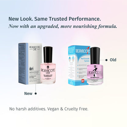 duri Rejuvacote 1 Nail Strengthener, Maximum Effect Formula, For brittle, weak, or post-damage nails (Pack of 3-0.45 fl. oz. each)