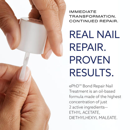 ePhD Bond Repair Nail Treatment, Nail Repair that Strengthens, Restores & Rebuilds Brittle Nails, Strengthens from Within, Formula for Damaged