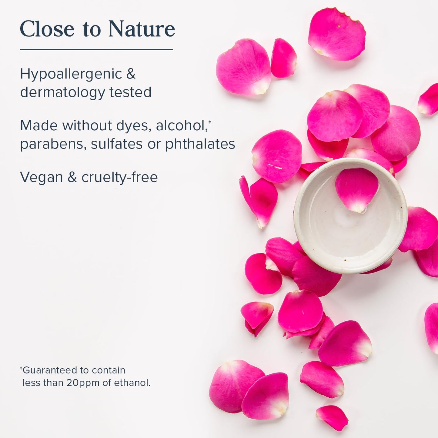 HERITAGE STORE Rosewater & Glycerin Hydrating Facial Mist - Dry Combination Skin Care - Rose Water Spray w/Vegetable Glycerine, Made Without Dyes or Alcohol, Hypoallergenic, 12 FL OZ