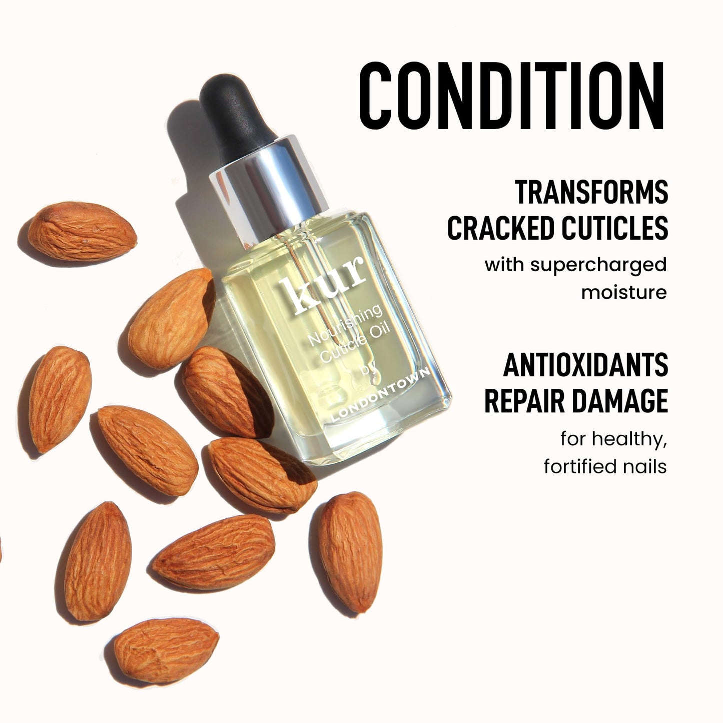 LONDONTOWN Strengthen & Repair Trio - Strengthening Moisturizing Nail Care for Healthy Growth Treatment for Damaged Nail