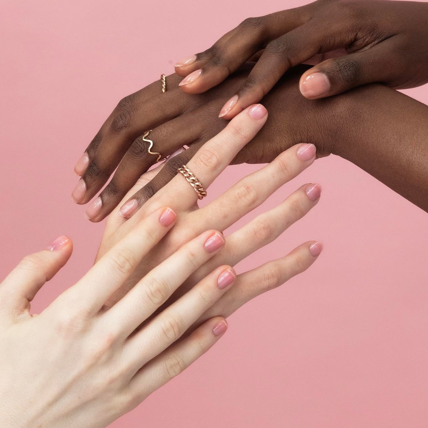 Probelle Nail Glow + Nail Strengthener and Hardener with Sheer Jelly Tint, Hard To Resist Ultra Glowy Nail Shine, Tinted Nails Strengthening Blush for Brittle