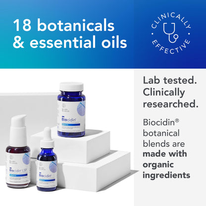 Biocidin Capsules - Biofilm Disruptor - Supports Gut Detox Cleanse, Healthy Microbial Balance, Immune Function & Gut Health - Professional-Grade Herbal Supplement with 18 Botanicals (90 Capsules) Bio-Botanical Research buy supplements Au