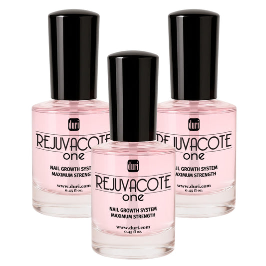 duri Rejuvacote 1 Nail Strengthener, Maximum Effect Formula, For brittle, weak, or post-damage nails (Pack of 3-0.45 fl. oz. each)