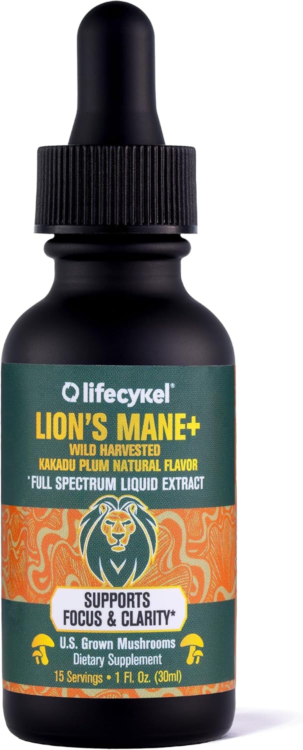 Life Cykel Lion's Mane+ Reishi+ Cordyceps+ Turkey Tail+ Shiitake Bundle