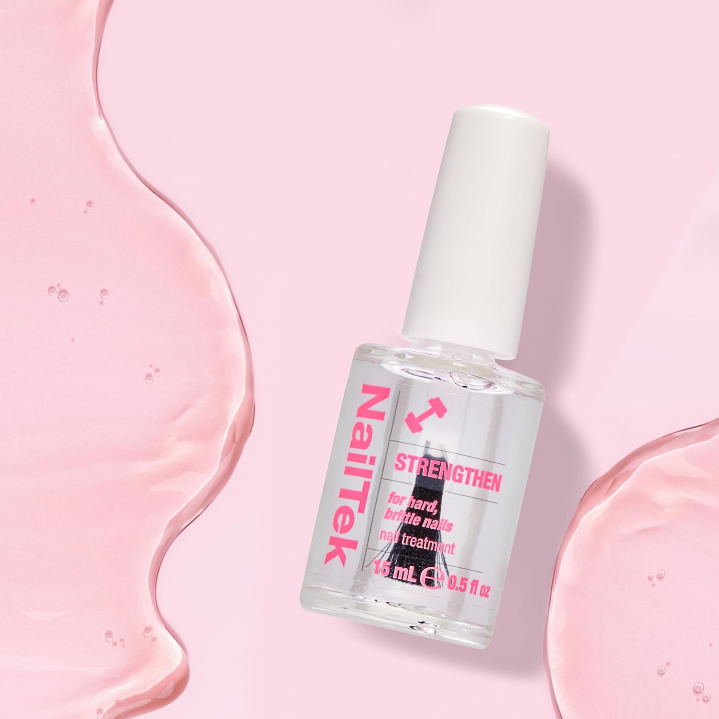 Nail Tek Nail Strengthener Formula 3 – Strengthening Nail-Polish Treatment for Hard, Dry, Brittle Nails, 0.5 fl oz