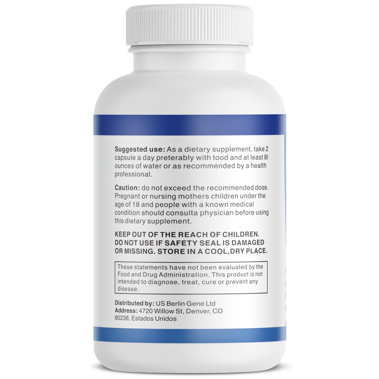 8 Magnesium Complex for Women, Maximum Absorption* 1000mg Formula – Supports Healthy Muscles, Bones, Nerves & Overall Body Functions, Premium Non-GMO Supplement, 90 Capsules