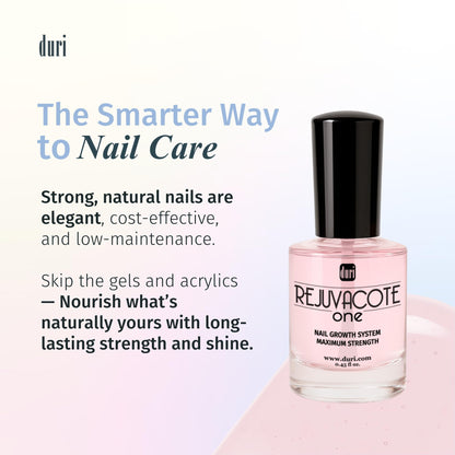 duri Rejuvacote 1 Nail Strengthener, Maximum Effect Formula, For brittle, weak, or post-damage nails (Pack of 3-0.45 fl. oz. each)