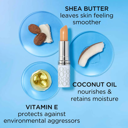Elizabeth Arden Eight Hour Cream Lip Protectant Stick, SPF 15 Sunscreen Balm, Moisturizer for Dry, Cracked Lips with Shea Butter,