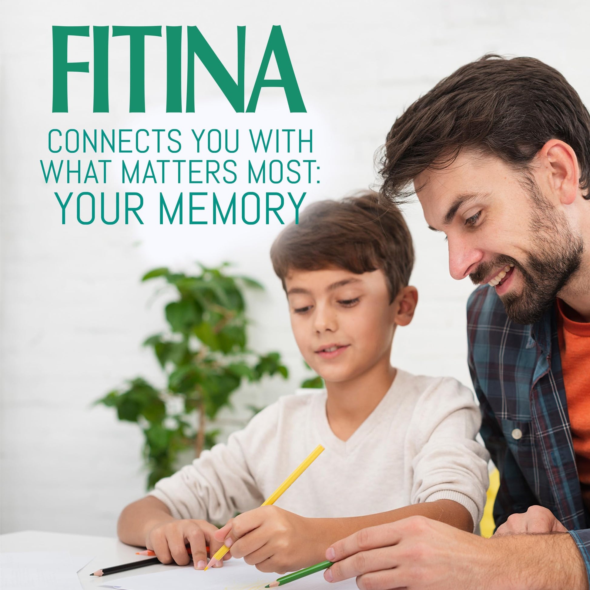 FITINA Brain Supplement with Vitamin B6 & Thiamine for Memory, Focus and Cognitive Support | High-Dose B Vitamins for Nervous System Brain Health, Daily Formula for Adults, 60 Tablets (1-Pack) FitinaBuy Supplements Australia