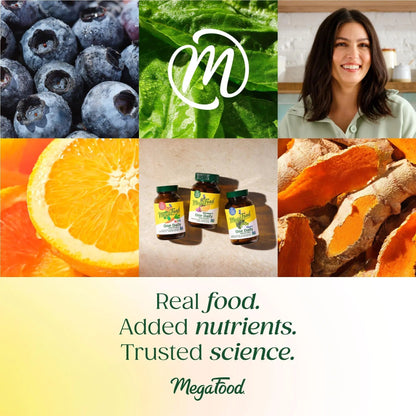 MegaFood One Daily Mens Multivitamins - Multivitamin for Men - Vitamin C, Vitamin D3 & Vitamin B12 - Muscle, Energy Metabolism & Immune Support MegaFood