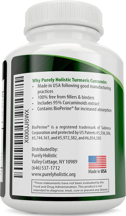 Magnesium Glycinate 400mg + Organic Turmeric Curcumin 700mg with Bioperine Providing 95% Curcuminoids - 270 Tablets & 120 Capsules - Vegan Bundle