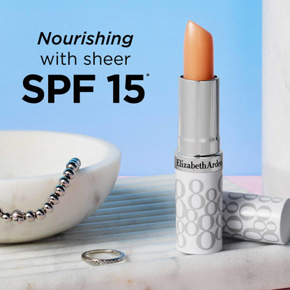 Elizabeth Arden Eight Hour Cream Lip Protectant Stick, SPF 15 Sunscreen Balm, Moisturizer for Dry, Cracked Lips with Shea Butter,