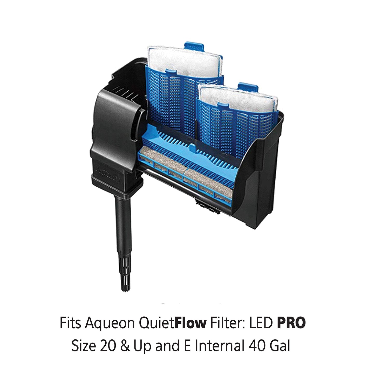 Aqueon Aquarium Fish Tank Replacement Filter Cartridges Large - 3 Pack