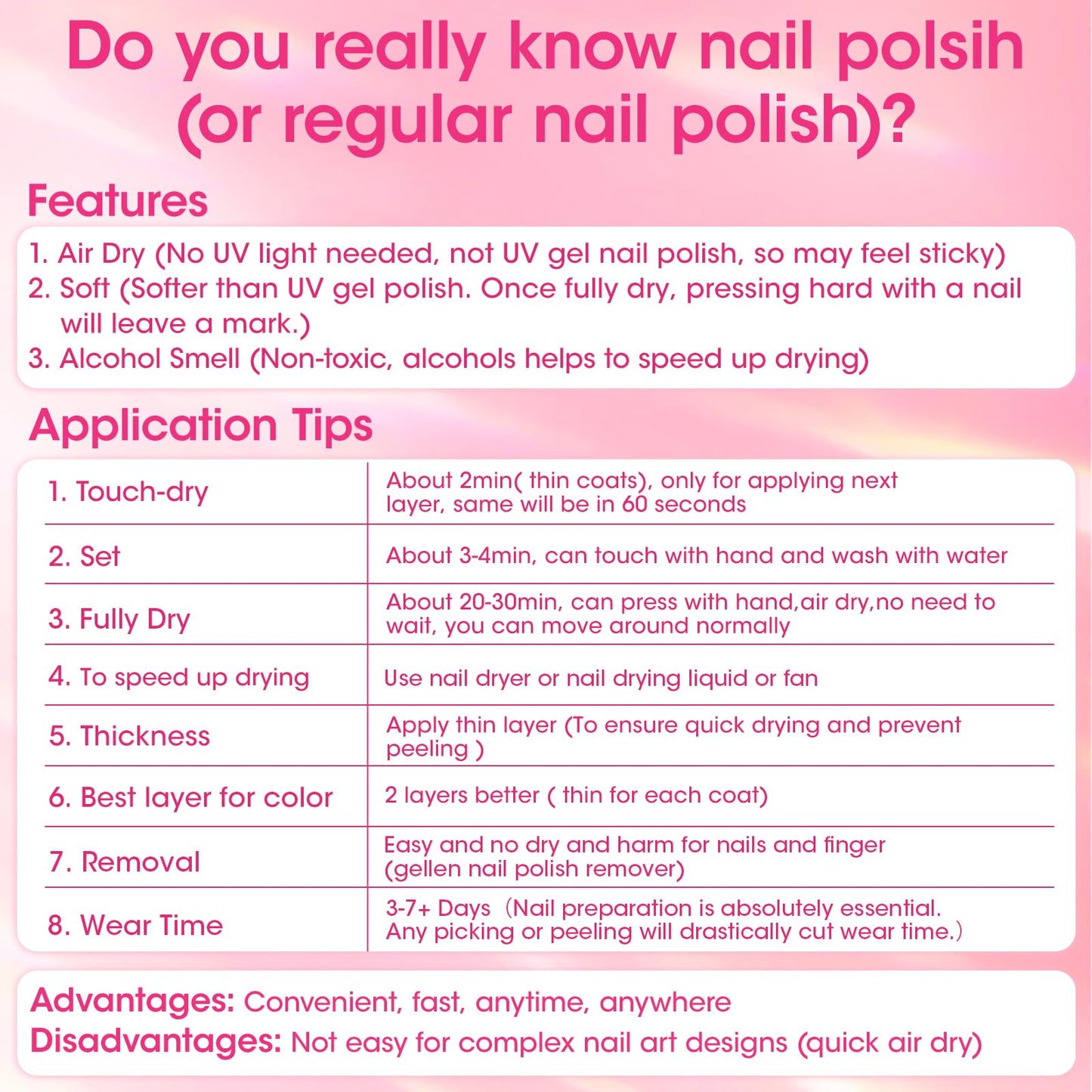 GELLEN PRO BIO Nail Strengthener and Growth, Clear Tinted Pink 5-In-1 One Stop Nail Polish Corrector Treatment | Fortify, Hydrate, Conceal, Smooth, Repair for Damaged, Dry, Uneven, Yellow Nails
