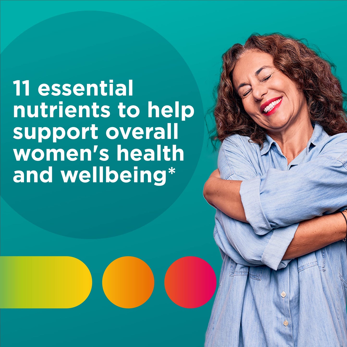 Centrum Women’s Multivitamin Gummies, Immune, Energy, Healthy Appearance Support, 100 Count, 50 Day Supply